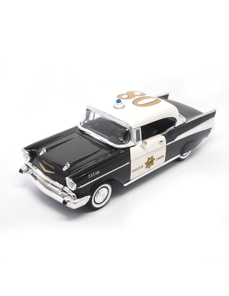 1:18 1957 Chevrolet Bel Air Hard Top Black