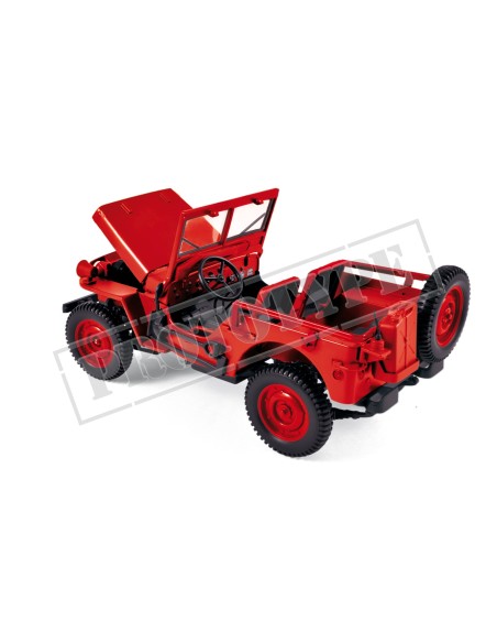 1:18 Jeep 1942 -Red