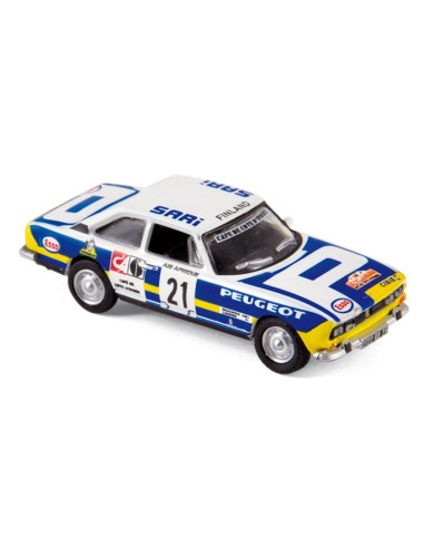 1:18 Peugeot 504 Coupe (x4) - Rallye du Bandama