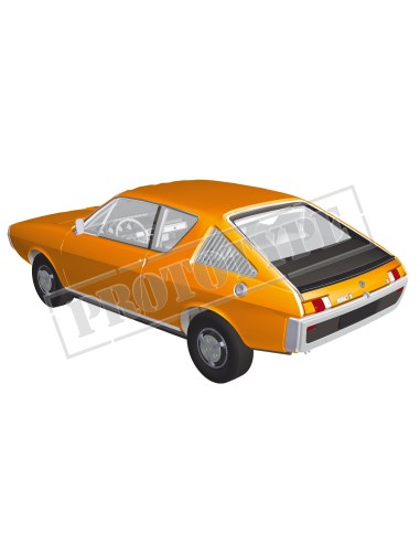 1:18 Renault 17 TL 1973 -Orange