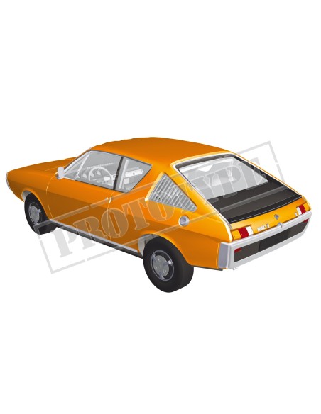 1:18 Renault 17 TL 1973 -Orange
