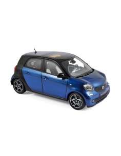 1:18 Smart Forfour 2015 - Black & Blue