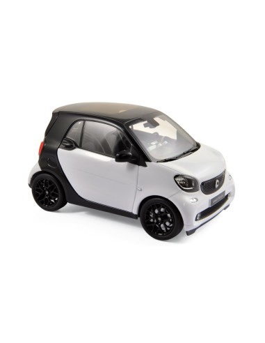 1:18 Smart Fortwo 2015 -Black & white