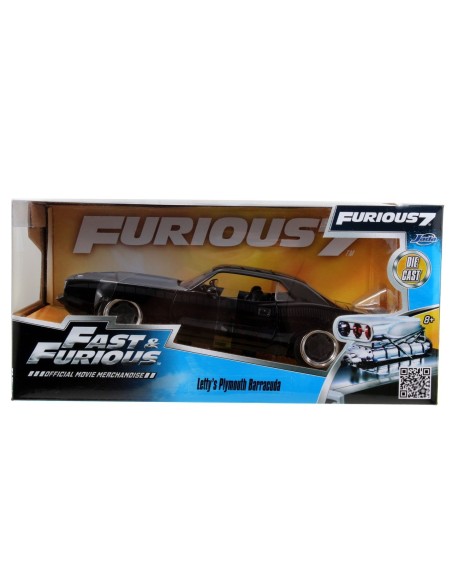 1:24 Plymouth Barracuda BLK 1970