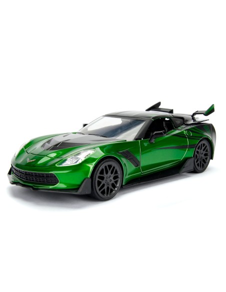 1:24 Transformers 5 2016 Corvette Crosshairs Green