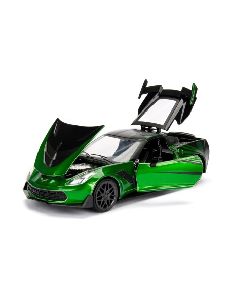 1:24 Transformers 5 2016 Corvette Crosshairs Green