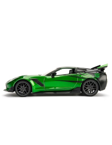 1:24 Transformers 5 2016 Corvette Crosshairs Green