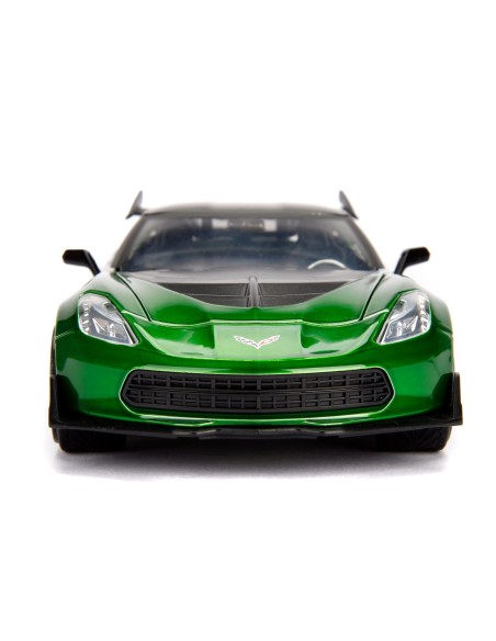 1:24 Transformers 5 2016 Corvette Crosshairs Green