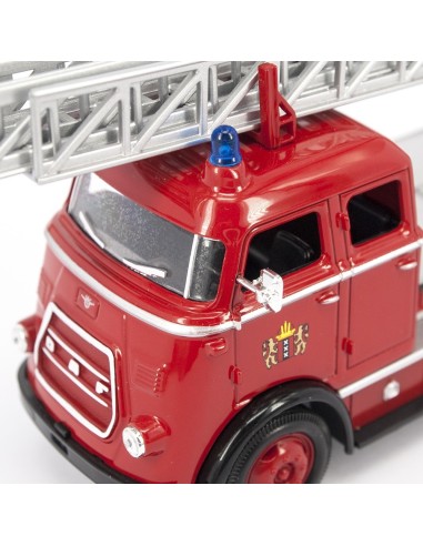 1:43 1962 DAF A1600 Fire Engine blanco y rojo