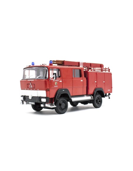 1:43 1965 Magirus-Deutz 100 D 7 FA LF8-TS rojo