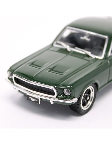 1:43 1968 MUSTANG GT BULLIT- VERDE -Ed.Ltda.-