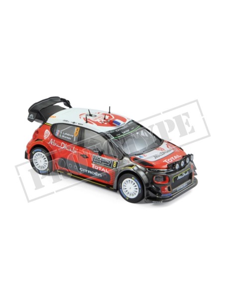 1:43 Citroën C3 WRC nº8 -S.Lefebvre/G.Moreau