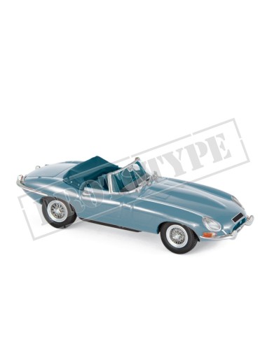 1:43 Jaguar E-Type Cabriolet 1961 -Blue metallic