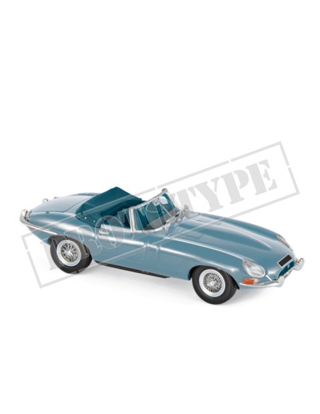 1:43 Jaguar E-Type Cabriolet 1961 -Blue metallic