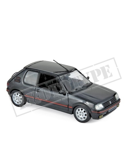 1:43 Peugeot 205 GTi 1.9 1992 -Dark Grey