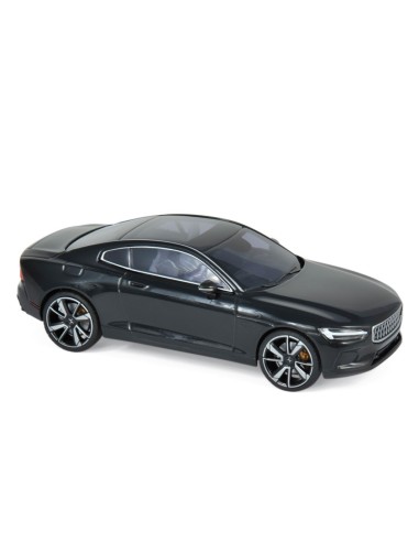 1:43 Polestar 1 2020 Space Black&Chrome frame &