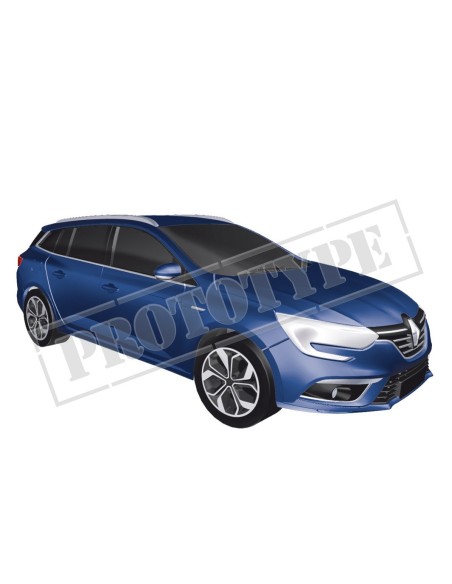 1:43 Renault Megane Estate 2016 -Cosmos Blue