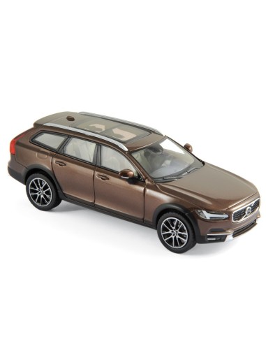 1:43 Volvo V90 Cross Country 2017 -Maple Brown