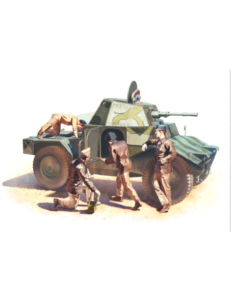 1:48 Panhard 178 with French Armoured Vehicle