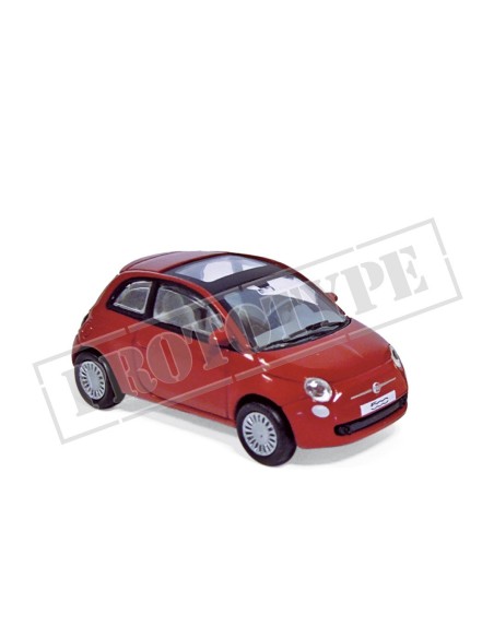 1:87 Fiat 500 2007 -Red x4