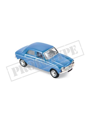 1:87 Peugeot 204 1966 -Pervenche Blue x4