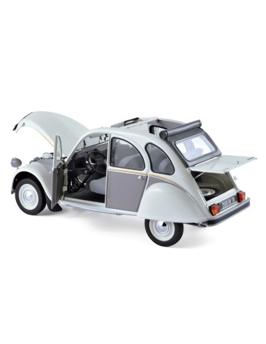1:18 Citroën 2CV Dolly 1985 Meije White & Cormoran
