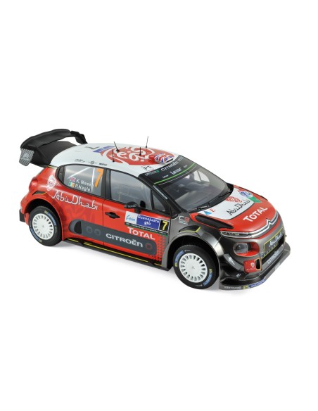 1:18 Citroën C3 WRC N°7 - Winner Mexique 2017 - K.