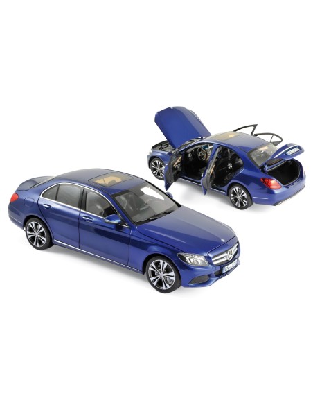1:18 Mercedes-Benz C-Klasse 2014 -Blue metallic