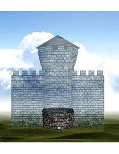 1:72 Height Extension Set for Round Towers, Kit