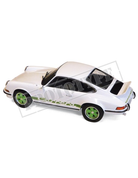 1:18 Porsche 911 RS 1973 - White & Green deco