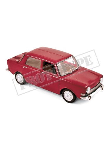 1:18 Simca 1000 LS 1974 - Amarante Red