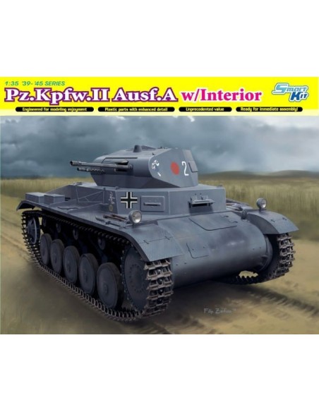 Pz.Kpfw.II Ausf.A w/Interior (Smart Kit)