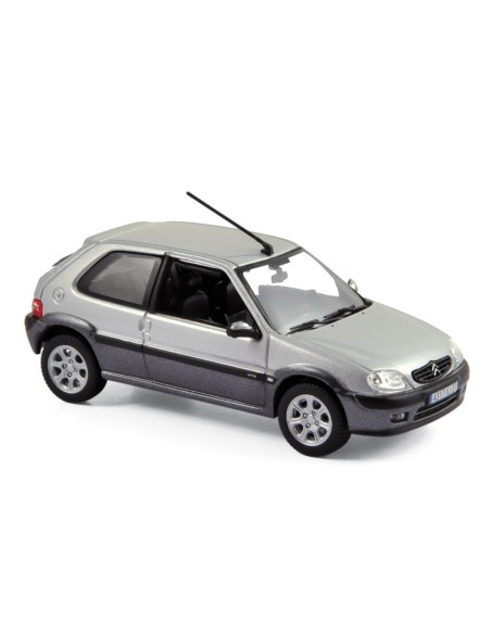 1:43 Citroën SaxoVTS 2001-Orangeux Grey&QuartzGrey