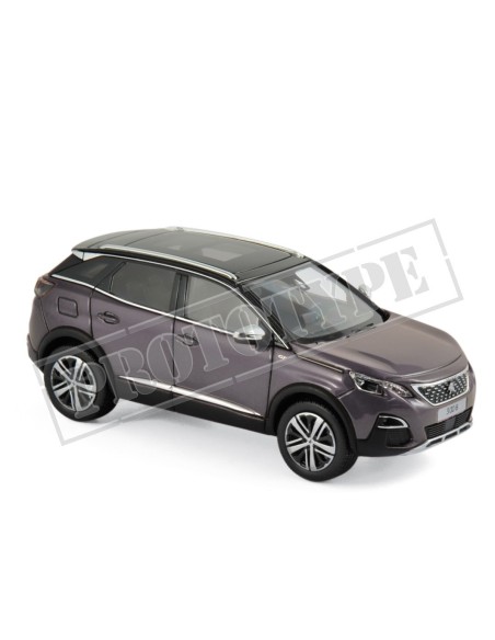 1:43 Peugeot 3008 GT 2016 -Platinium Grey