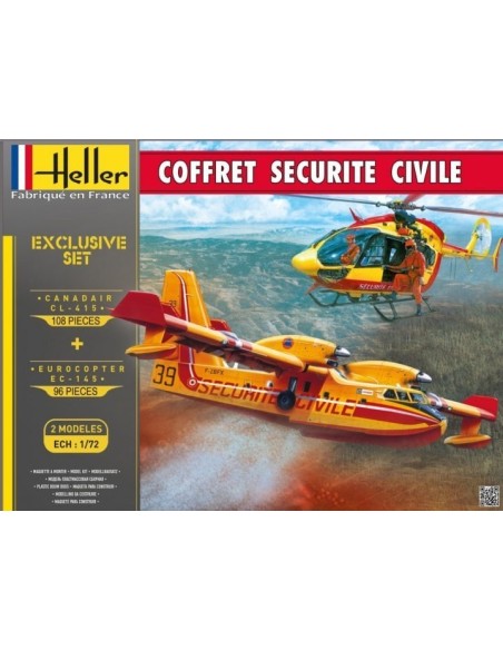 1:72 Coffret Securite Civile (2 modeles)