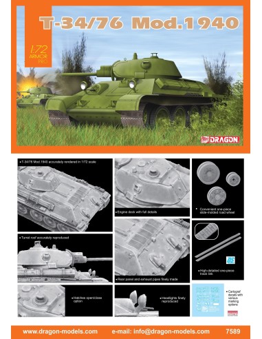 1:72 T-34/76 Mod.1940