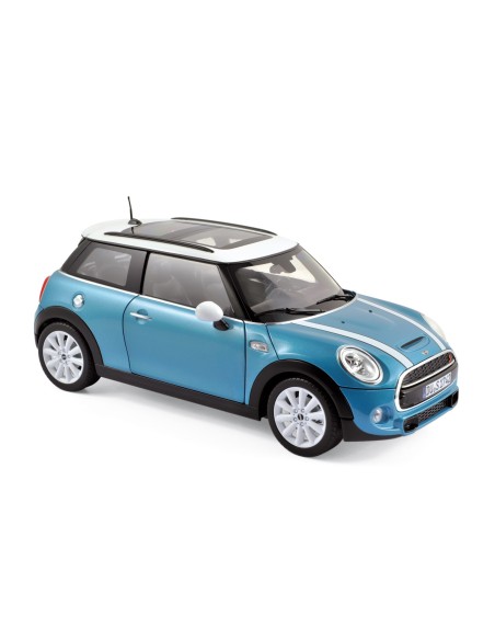 1:18 MINI Cooper S 2015-Electric Blue metallic &
