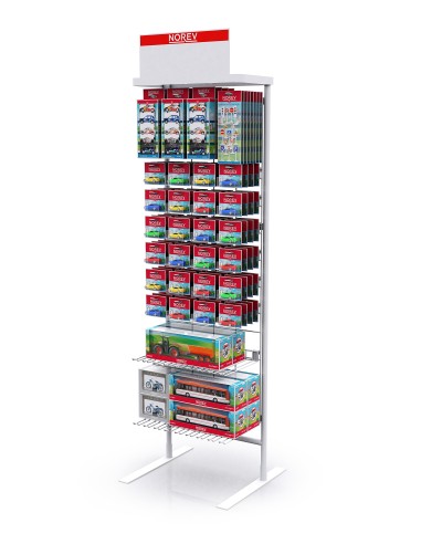 Toy Display metallic (167x53x50 cm) 