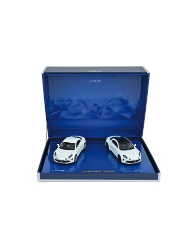 1:43 Coffret Alpine A110 Pure&A110 S White