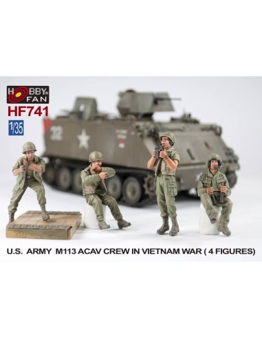 1:35 U.S. ARMY M113 ACAV CREW IN VIETNAM WAR