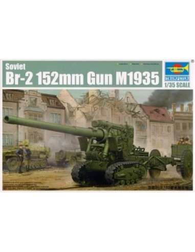 1:35 Soviet Br-2 152mm Gun M1935