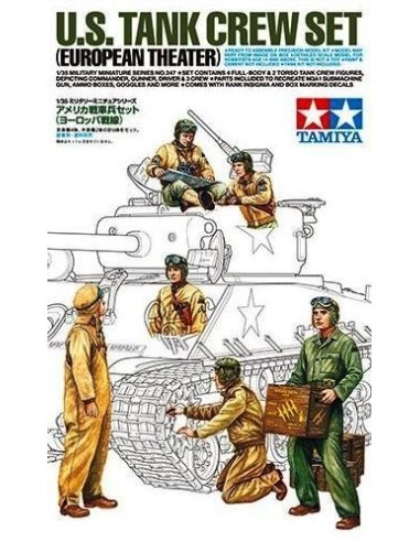 1:35 US TANK CREW EURO THEATER