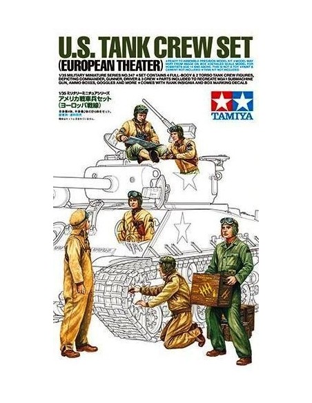 1:35 US TANK CREW EURO THEATER