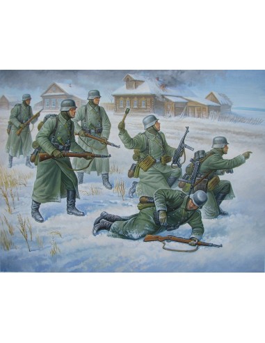 1:72 German Infantry (Winter Uniform=