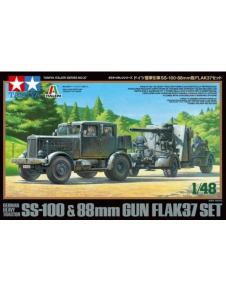 1:48 SS-100 & 88mm FlaK37