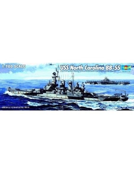 1:700 USS North Carolina BB-55