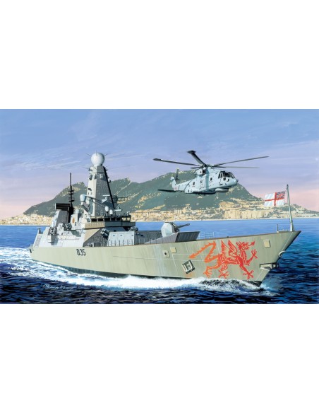 1:700 H.M.S. DRAGON TYPE 45 Class Destroyer