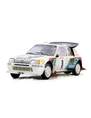 1:18 Peugeot 205 T16-Rallye Monte-Carlo 1986