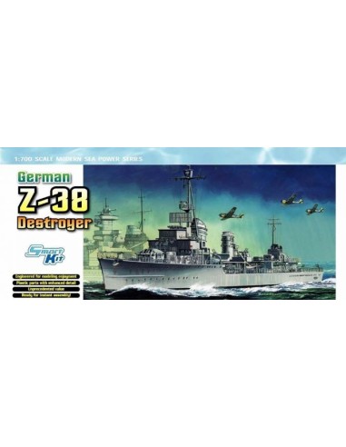 1:700 German Z-38 Destroyer