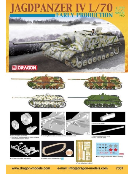 1:72 JAGDPANZER IV L/70 -EARLY PROD-